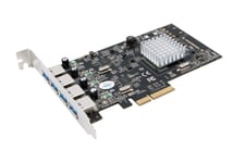 Exsys Ex-12004-2, Pcie, Usb 3.2 Gen 2 (3.1 Gen 2), Svart, 10 Gbit/S, 0,9 A
