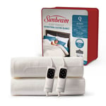 Sunbeam BLA6351 QUEEN Sleep Perfect Antibacterial Electric Blanket