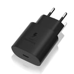25W USB-C snabbladdare svart för Xiaomi Mi 10 Lite - Mi 10 Pro - Mi 10T Lite - Mi 10T Pro Svart