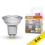 LED spotlight GU10 | 2700K | 4.3W (50W) 6st [Osram]