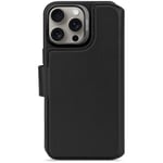 Decoded - Leather Detachable Wallet till iPhone 16 Pro Max Svart