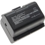 vhbw 1x Batterie remplacement pour Zebra AT16004, BTRY-MPP-34MA1-01 pour imprimante, scanner, imprimante d'étiquettes (6800mAh, 7,4V, Li-ion)