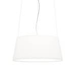 Vibia Warm Taklampe Aluminiums Skjerm Matt Hvit