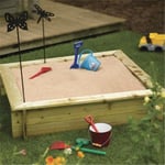 4 x 4 Deluxe Sandpit