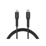 Smartline Kaapeli USB-C/Lightning Strong Cable 2m Musta