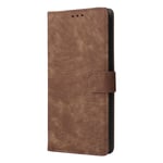 EIDERWOOD Asus Zenfone 11 Ultra Läder Fodral med Plånbok och Rem - Brun