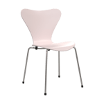 Fritz Hansen Sjuan 3107 7:14 AM stol Pink-chrome