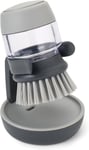 Joseph Joseph Palm Scrub Brush: Soap Dispensing, Grey