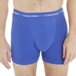 Calvin Klein Kalsonger 9P Cotton Stretch Trunks Marin/Blå bomull X-Large Herr