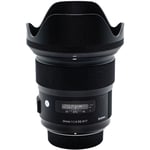 BRUKT Sigma 24mm f/1.4 DG Art for Nikon Bruktsalg-Tilstand: 2