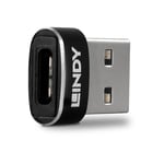 Lindy USB-C OTG adapter - USB-C hun / USB-A 2.0 han
