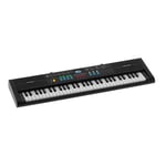 (Black)Electric Keyboard Piano 61-Key Multifunction Portable Digital Musical