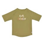 LÄSSIG UV-kort ermet badeskjorte Hello Beach Moss Green