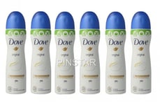 Dove Original Compressed Antiperspirant Aerosol   0% Alcohol  6 X 75ML