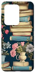 Galaxy S20 Ultra Vintage Floral Book Lover Case
