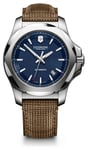 Victorinox 241834 Men's Automatic Mechanical Wood Strap Blue Watch