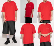 Comme Des Garçons Cotton Jersey T-Shirt Regular Fit T-Shirt Top FIT017 New XS