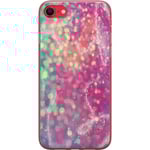 Apple iPhone SE (2020) Genomskinligt Skal Glitter