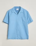 Colorful Standard Cotton/Linen Short Sleeve Shirt Seaside Blue