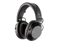 Poly - Plantronics Backbeat FIT 6100 - Hörlurar med mikrofon - fullstorlek - Bluetooth - trådlös - bullerisolering - svart