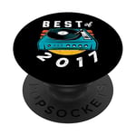 Best Of Vintage 2017 Vinyl Record Graphic 5. Birthday PopSockets Swappable PopGrip
