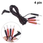 Elektroterapi Elektrod Blytrådar Kabel Tens Massager 2,35 mm