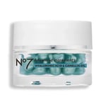 No7 Advanced Ingredients HYALURONIC ACID & CAMELLIA OIL Facial Capsules 30s
