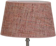 Benares Oval Lampskärm 20cm Röd