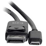 C2G 6ft USB C to DisplayPort Cable - 4K 30Hz - Extern