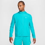 Nike Löparjacka Repel Miler - Turkos/Silver, storlek Small