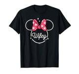 Disney Minnie Mouse Wifey Head Icon Magic Family Trip T-Shirt