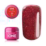 Base One - UV Gel -  Las Vegas - Red Plaza - 10 - 5 gram Röd