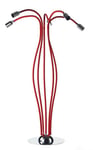 Oriva Flex Golvlampa 148cm Röd