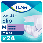 Tena Slip Maxi Absorbency Adult Nappy or Diaper Size Medium  3 x Packs of 24