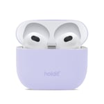 Holdit Silikonfodral AirPods Gen 3 Nygård Lavender Lavender