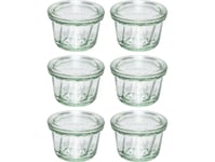 Weck Rundrandglas Gugelhupf 165Ml 6Er Pack
