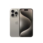 Apple iPhone 15 Pro 15,5 cm (6.1") Dubbla SIM-kort iOS 17 5G USB Type-C 128 GB Titan