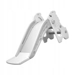 TOBOGGAN D'INTÉRIEUR POUR ENFANTS PLIABLE AUTOPORTANT BLANC GRIS