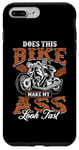 Coque pour iPhone 7 Plus/8 Plus Does This Bike Vintage Motorcycle Club Amateur