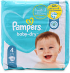 Pampers Baby Dry Maxi Size 4 25 pack