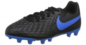 Nike Legend 8 Club FG/MG, Chaussures de Football, Noir (Black/Blue Hero 004), 27.5 EU