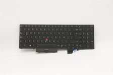 Lenovo ThinkPad T15g 1 P15 1 Keyboard Latin Spanish Black Backlit 5N20Z74862