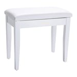 Roland RPB-100WH Piano Bench with Storage Compartment (Satin White)