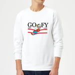 Disney Goofy By Nature Sweatshirt - White - XXL