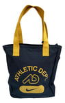 New Vintage NIKE Athletic Dept Vertical Zipped ROWENTA TOTE Bag BA4330 Blue