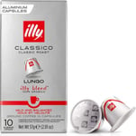 80 x ILLY Compatible * Aluminium Coffee Capsules Classico Lungo - Classic Roasting
