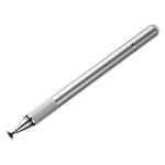 BASEUS - 2-i-1 kapacitiv Stylus/Touch Pen & Kuglepen - Sølv