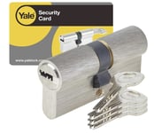 Barillet cylindre sécurité porte 30 x 40 MM 4 clés 6 goupilles anti perçage croc