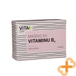 VITADAY Magnesium Vitamin B6 60 Tablets Nervous System Supplement Muscle Health