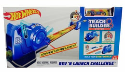 Hot Wheels Track Builder stunt racetrack with turbo starter incl. 1 model car